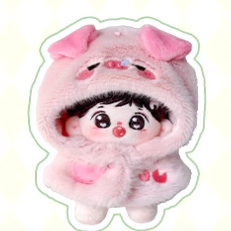 Amazon.co.jp: もこもこアニマル着ぐるみ 10cm用 豚 ぬい服 着ぐるみ